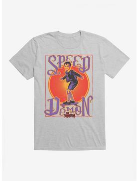 The Munsters Eddie Speed Demon T-Shirt, HEATHER GREY, hi-res