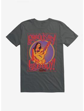 The Munsters Lily Ghoulishly Groovy T-Shirt, CHARCOAL, hi-res