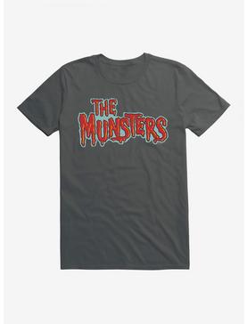 The Munsters Reverse Whimsy Title T-Shirt, CHARCOAL, hi-res