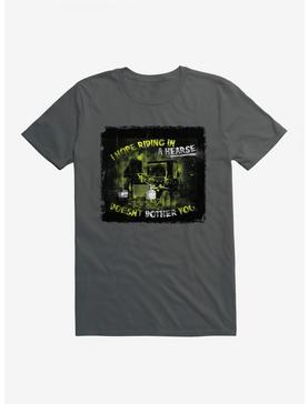 The Munsters Riding A Hearse T-Shirt, CHARCOAL, hi-res