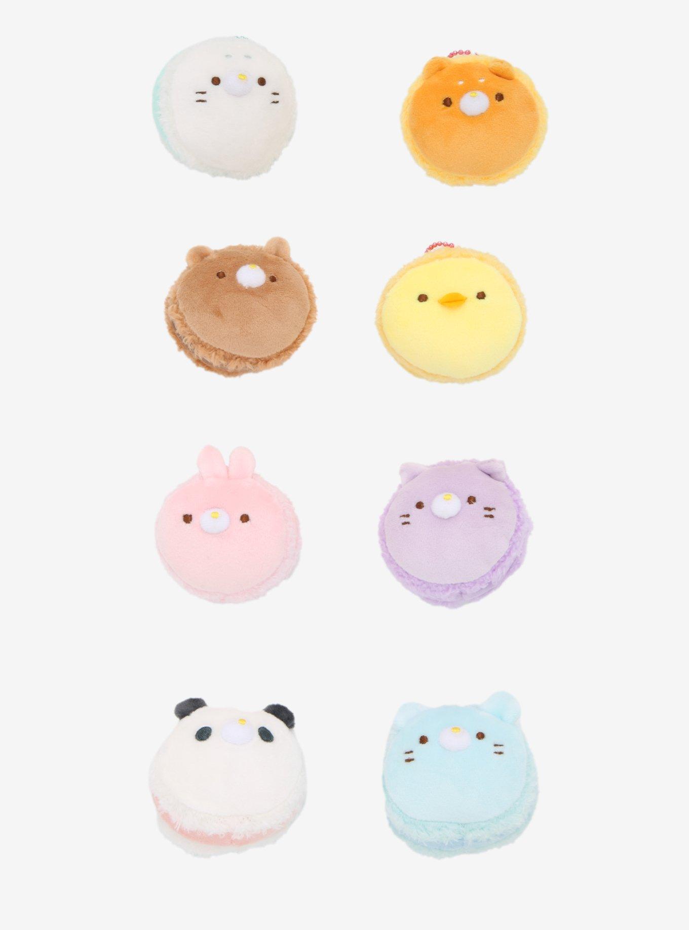 Animal Macaron Blind Assortment Plush Key Chain, , hi-res
