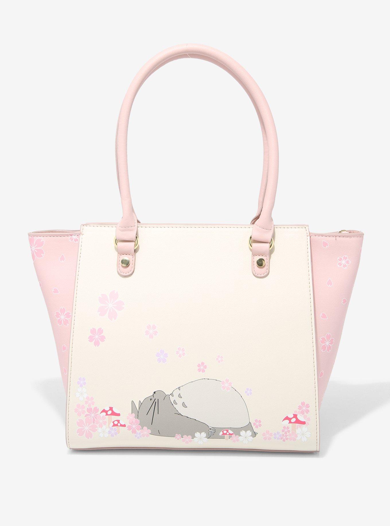 Animal Crossing Cherry Blossom Leather Shoulder Bag