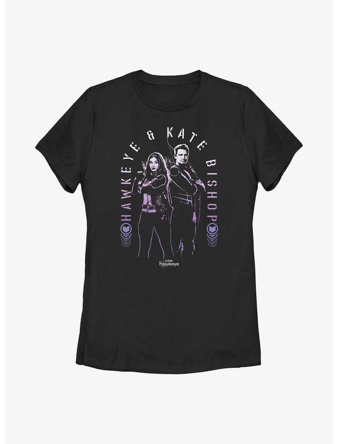 Marvel Hawkeye Arch Womens T-Shirt, BLACK, hi-res