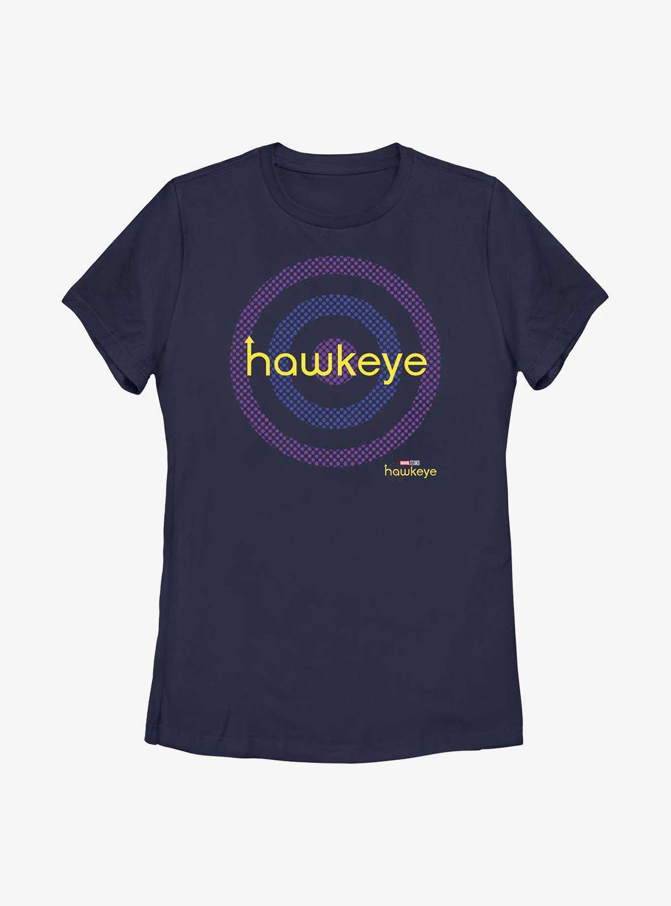 Marvel Hawkeye Bullseye Target Logo Womens T-Shirt, , hi-res