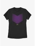 Plus Size Marvel Hawkeye Halftone Logo Womens T-Shirt, BLACK, hi-res