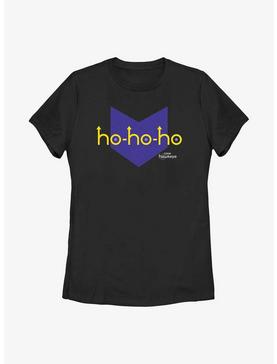 Marvel Hawkeye Ho Ho Ho Logo Womens T-Shirt, , hi-res