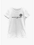 Marvel Hawkeye Bishop Security Logo Youth Girls T-Shirt, WHITE, hi-res