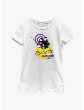Marvel Hawkeye Partners Badge Youth Girls T-Shirt, , hi-res
