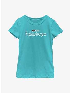 Marvel Hawkeye White Logo Youth Girls T-Shirt, , hi-res