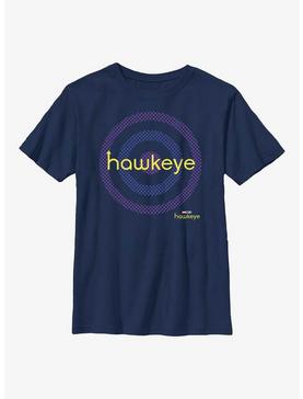 Marvel Hawkeye Bullseye Target Logo Youth T-Shirt, NAVY, hi-res
