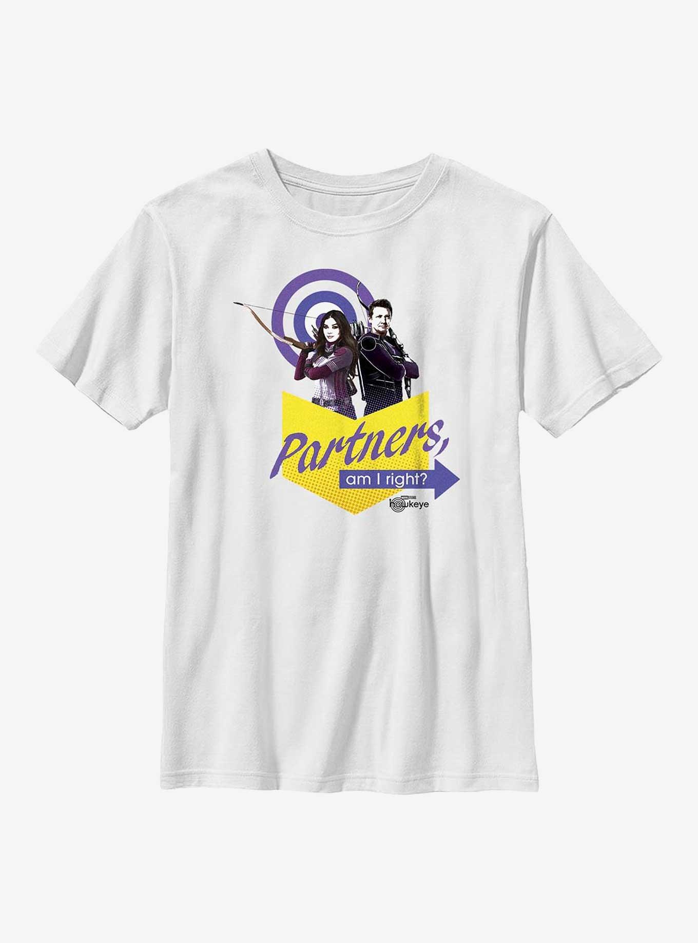 Marvel Hawkeye Partners Badge Youth T-Shirt, , hi-res