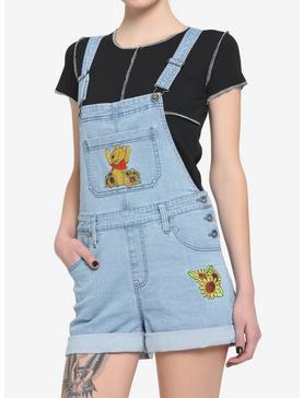 Disney Winnie The Pooh Sunflowers Shortalls, , hi-res