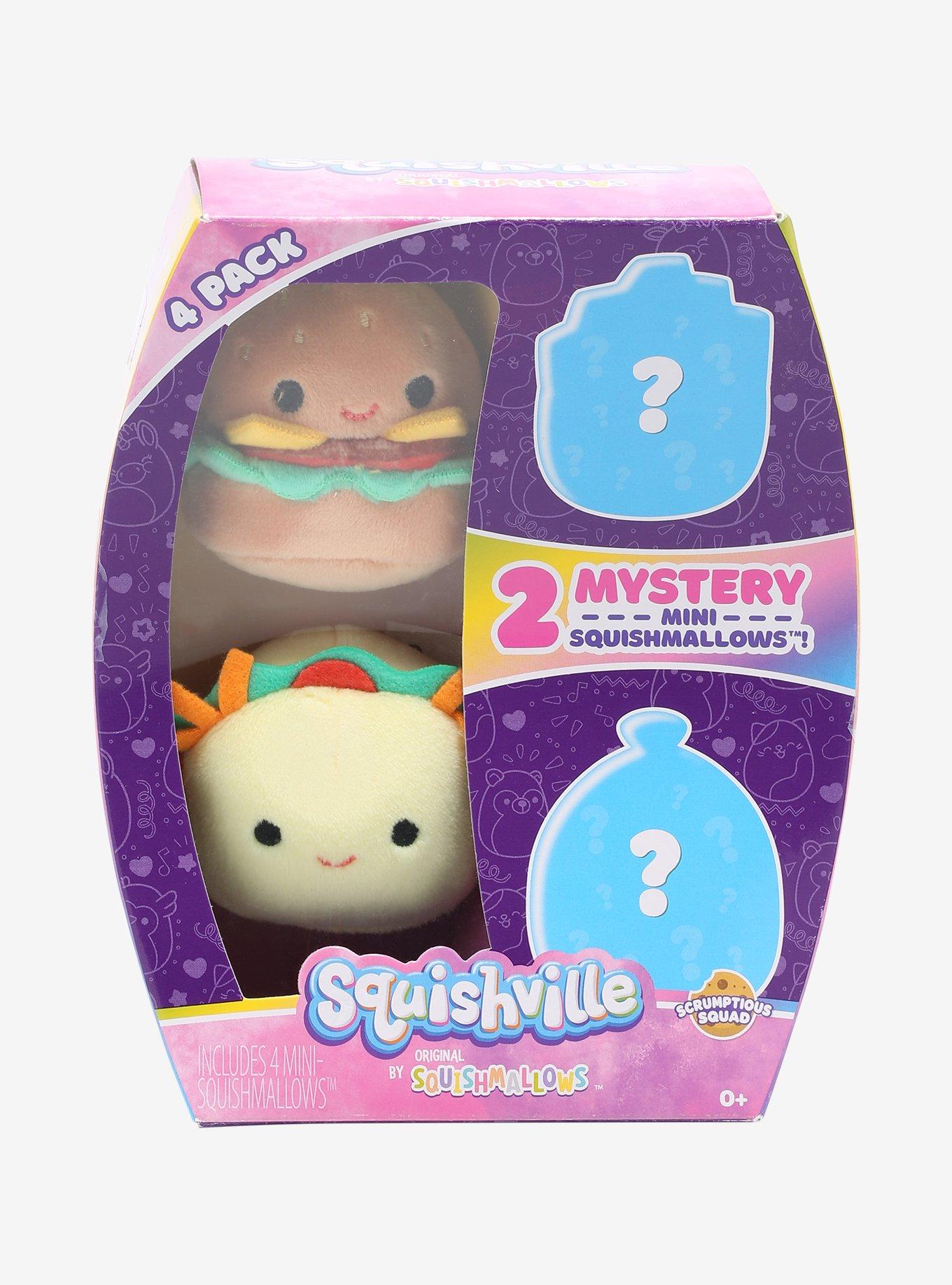 Squishmallows Squishville Scrumptious Squad 4 Pack, , hi-res view 1
