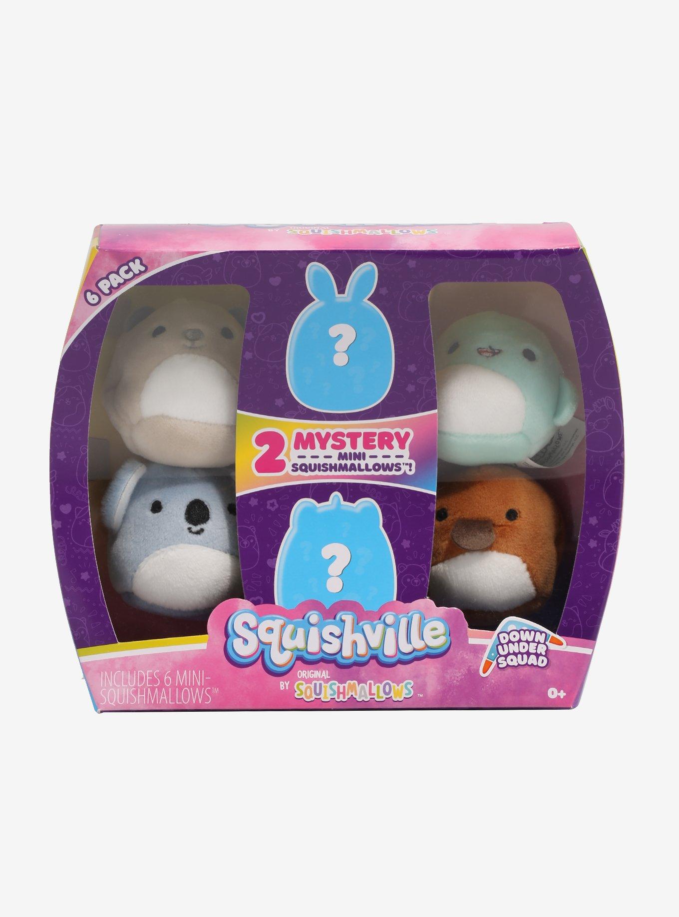 Squishmallows Squishville Down Under Squad 6 Pack, , hi-res