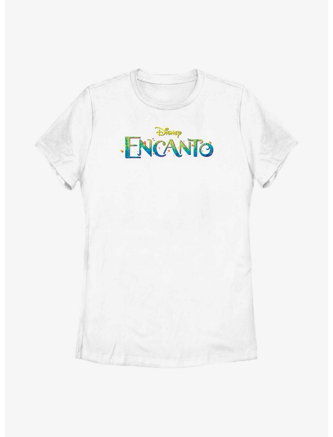 Disney Encanto Color Logo Womens T-Shirt, WHITE, hi-res