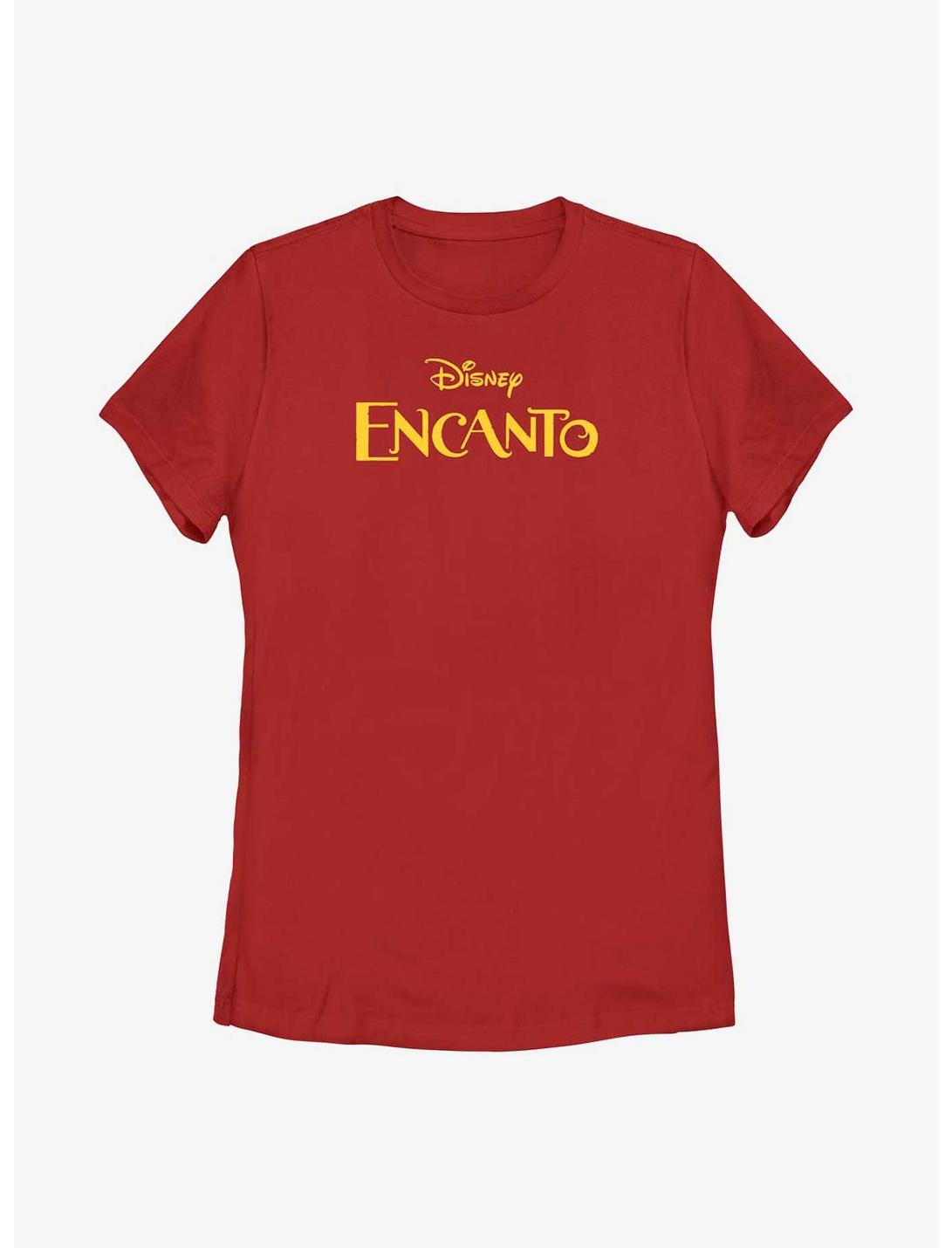Disney Encanto Flat Logo Womens T-Shirt, RED, hi-res