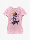 Disney Encanto All Butterflies Youth Girls T-Shirt, PINK, hi-res