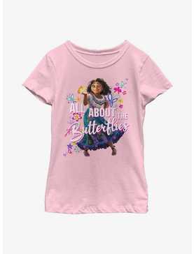 Disney Encanto All Butterflies Youth Girls T-Shirt, , hi-res