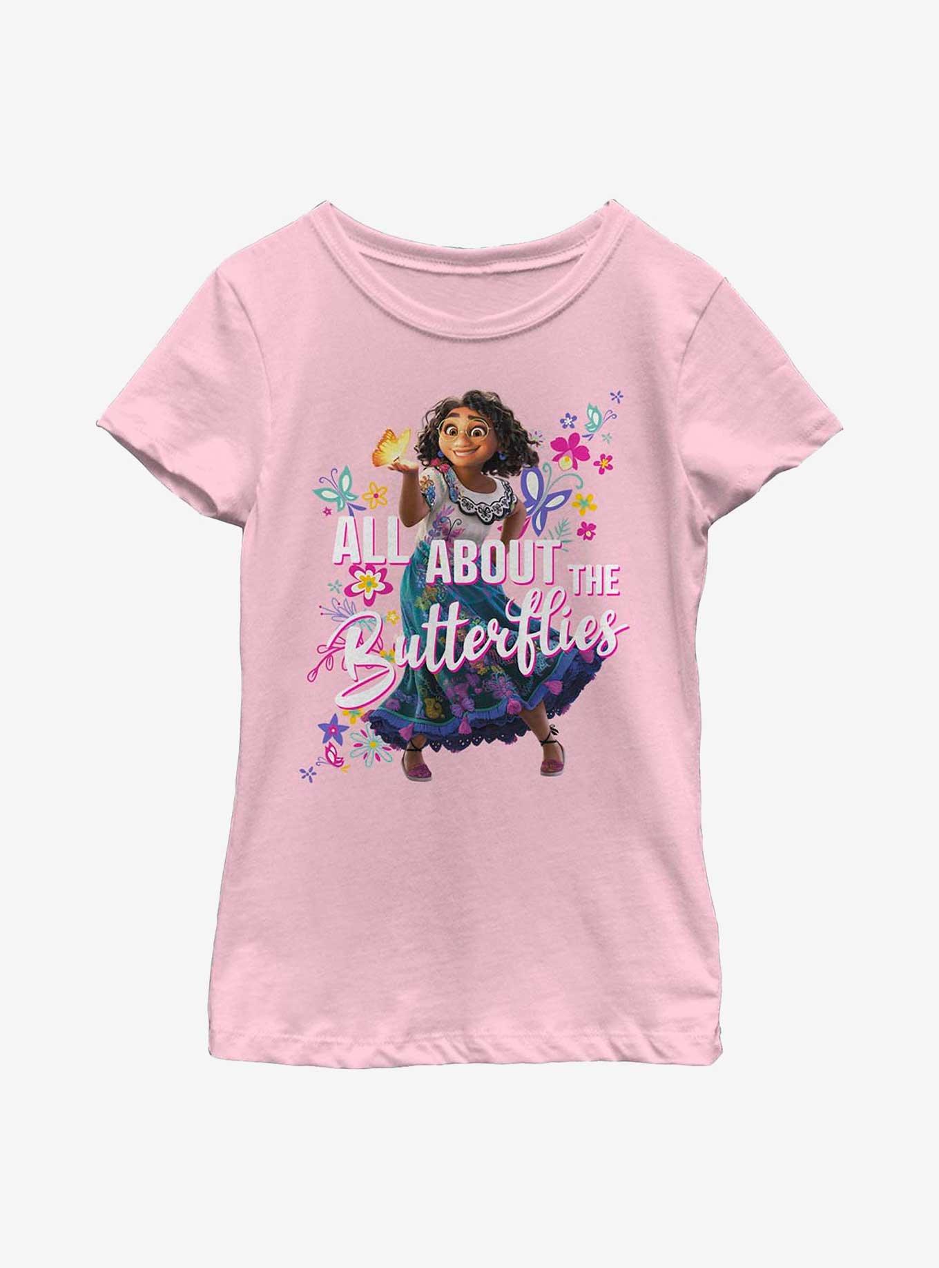 Disney Encanto All Butterflies Youth Girls T-Shirt, , hi-res