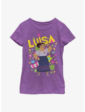 Disney Encanto Cutout Luisa Youth Girls T-Shirt, , hi-res