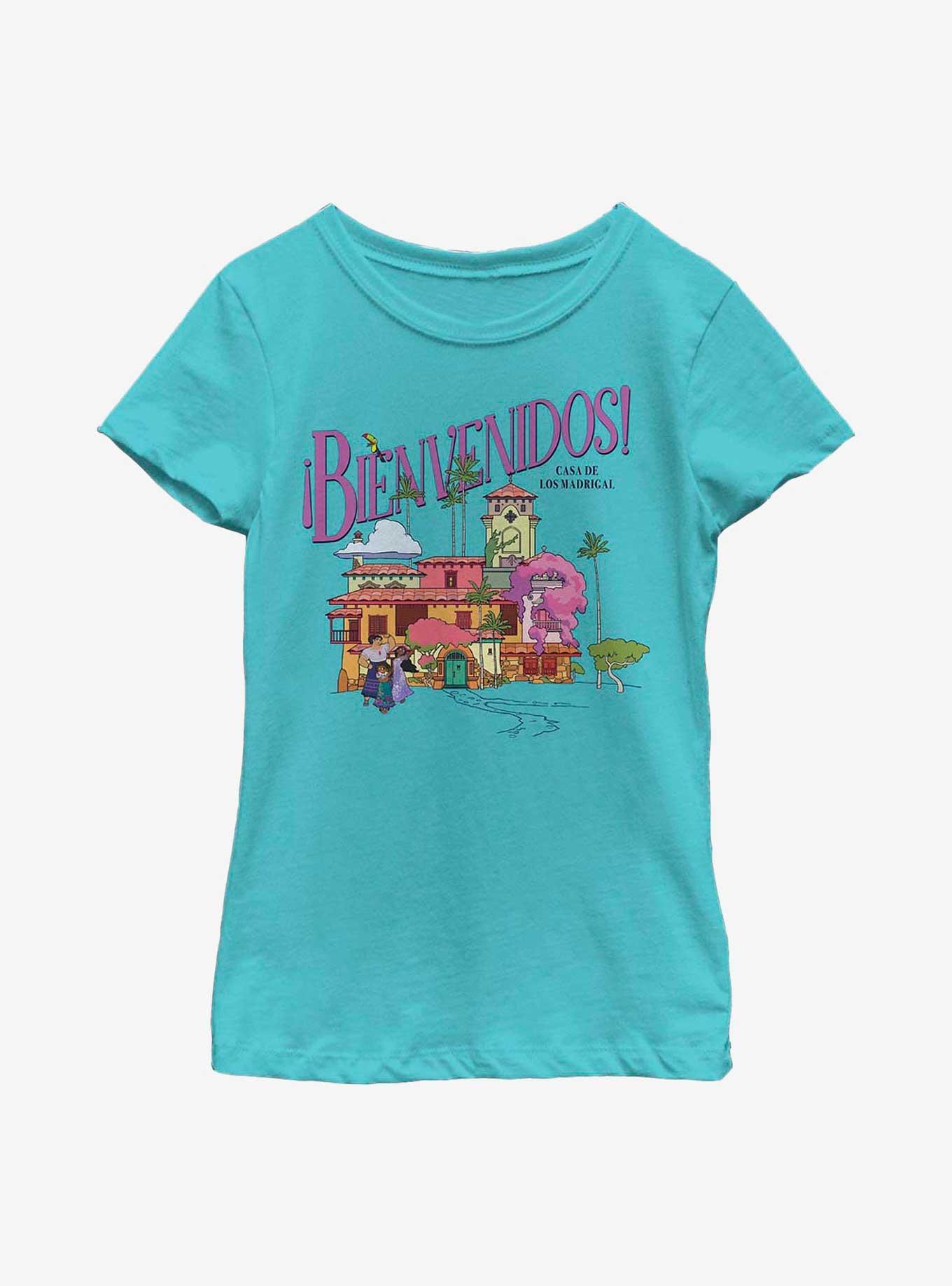 Disney Encanto Destination Casa Youth Girls T-Shirt, TAHI BLUE, hi-res