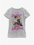 Disney Encanto Familia Is Everything Youth Girls T-Shirt, ATH HTR, hi-res