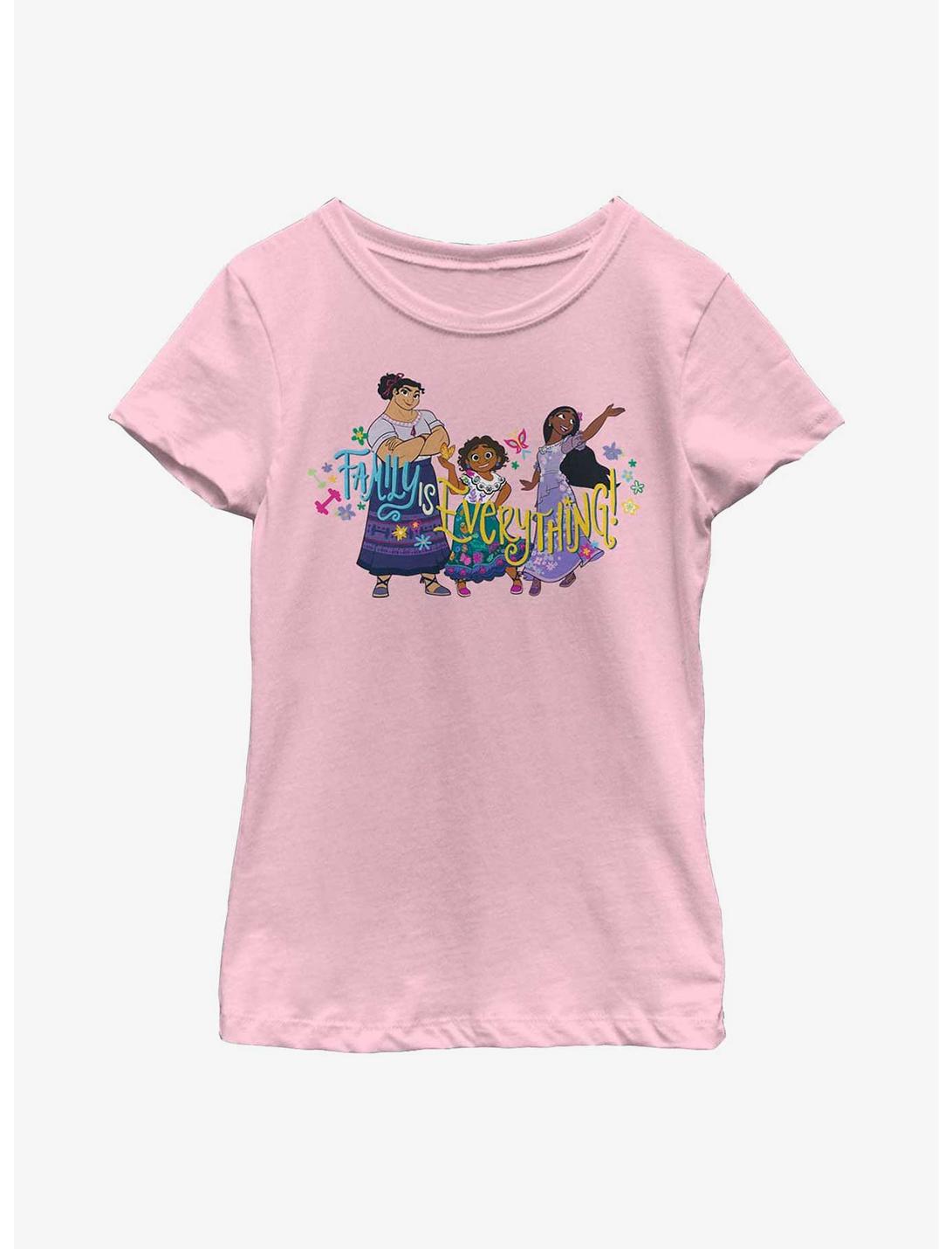 Disney Encanto Family Youth Girls T-Shirt, PINK, hi-res
