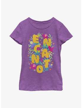 Disney Encanto Flower Arrangement Youth Girls T-Shirt, , hi-res