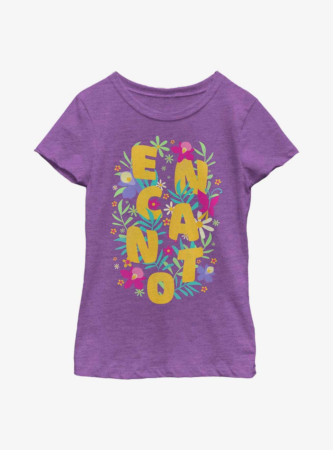 Disney Encanto Flower Arrangement Youth Girls T-Shirt, , hi-res