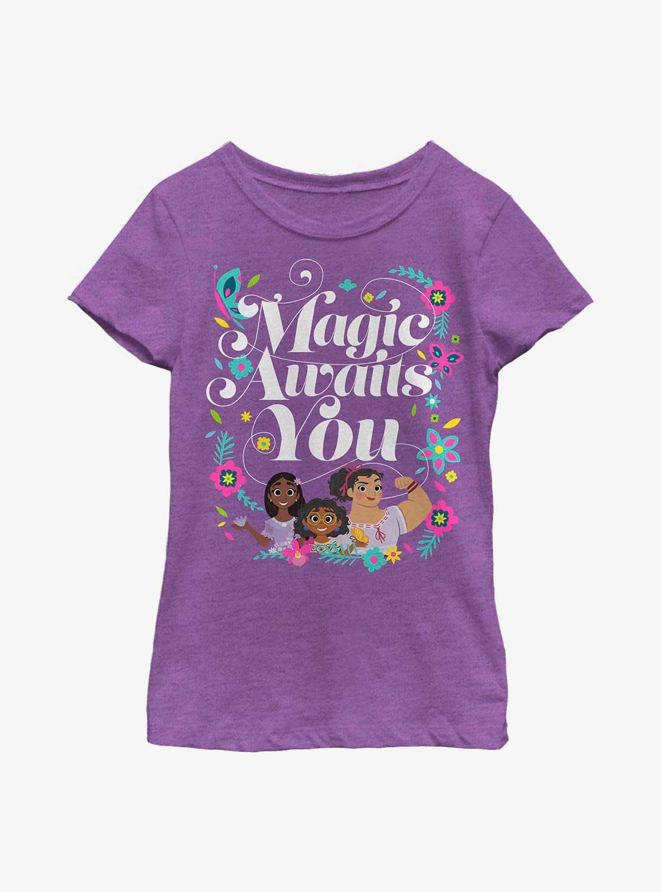 Disney Encanto Magic Awaits Youth Girls T-Shirt, , hi-res