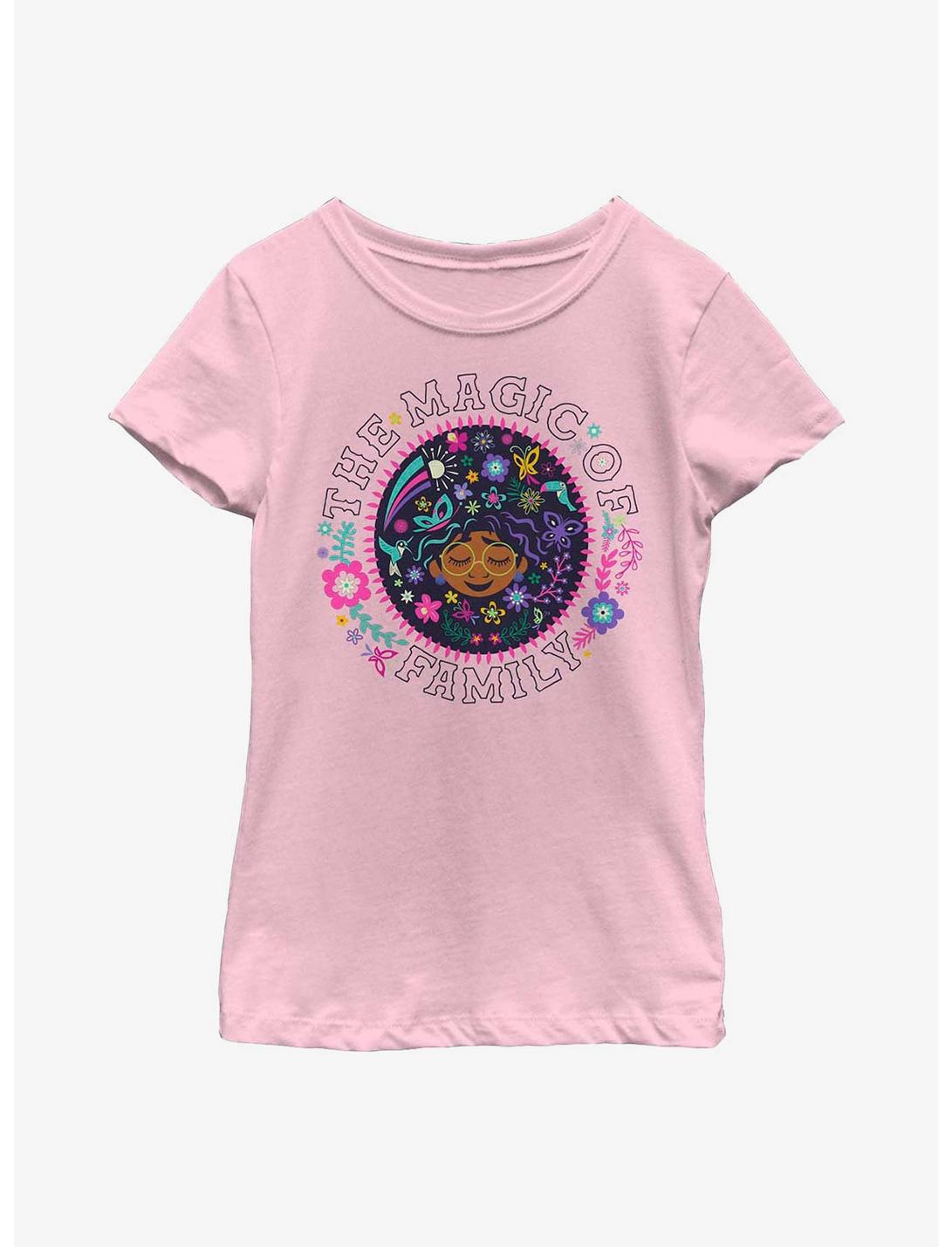 Disney Encanto Magic Of Family Youth Girls T-Shirt, PINK, hi-res