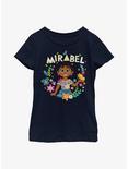 Disney Encanto Mirabel Youth Girls T-Shirt, NAVY, hi-res