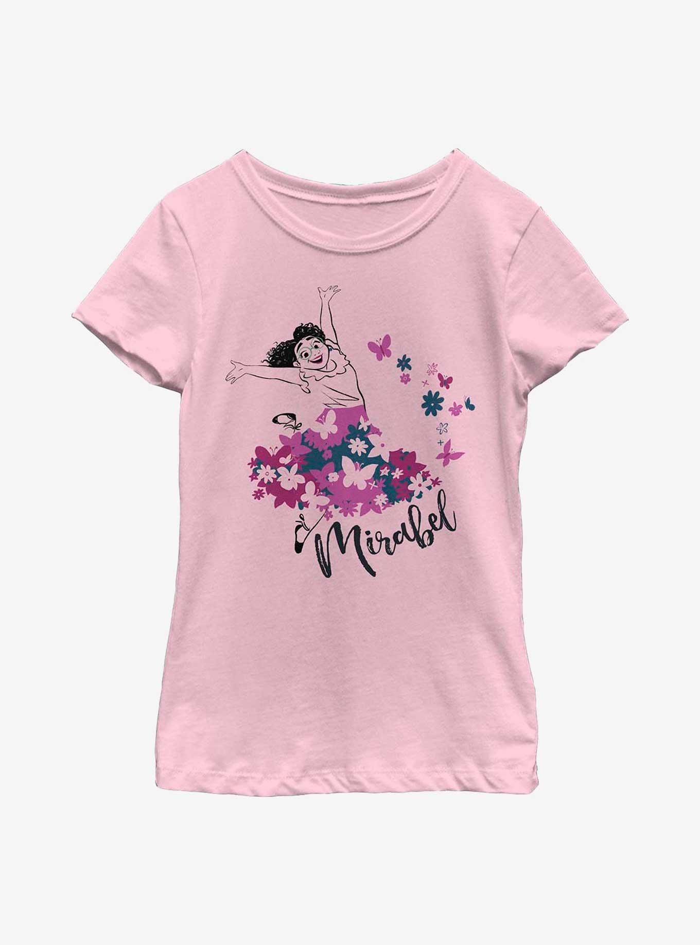 Disney Encanto Mirabel Butterfly Youth Girls T-Shirt, , hi-res