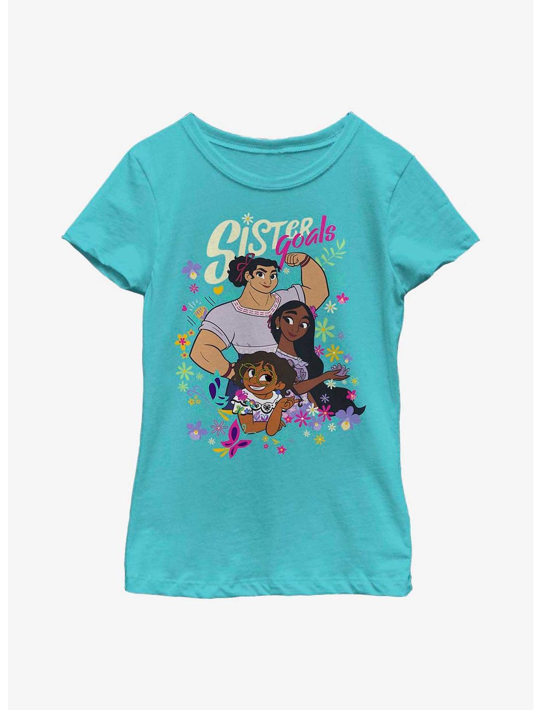 Disney Encanto Sister Goals Youth Girls T-Shirt, TAHI BLUE, hi-res