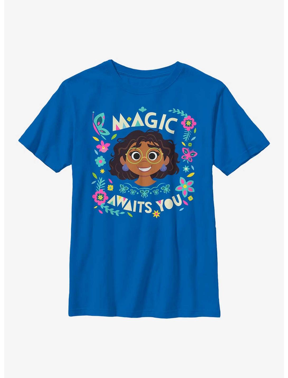 Disney Encanto Magic Awaits You Youth T-Shirt, ROYAL, hi-res