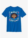 Disney Encanto Magic Awaits You Youth T-Shirt, ROYAL, hi-res