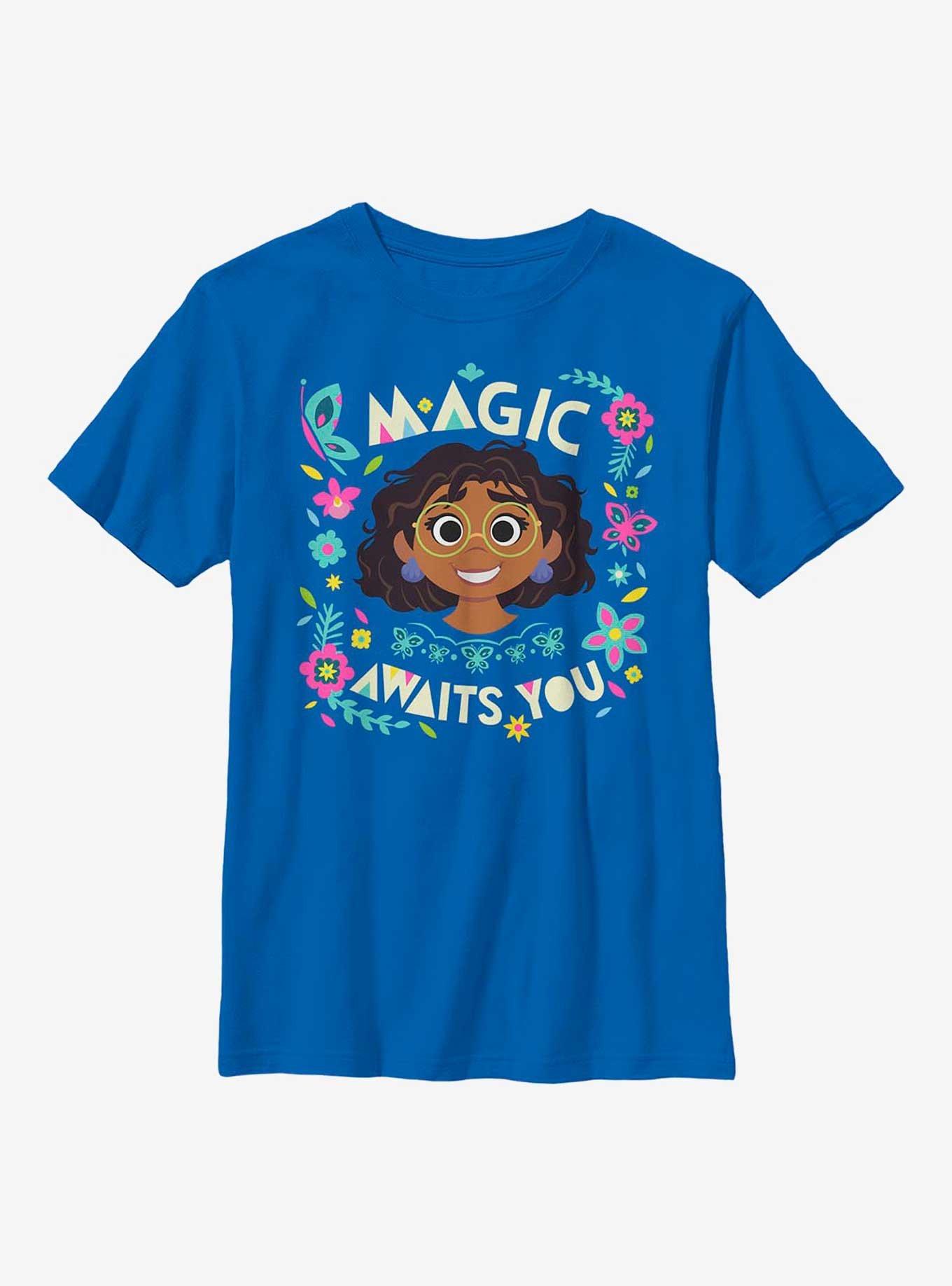 Disney Encanto Magic Awaits You Youth T-Shirt, ROYAL, hi-res