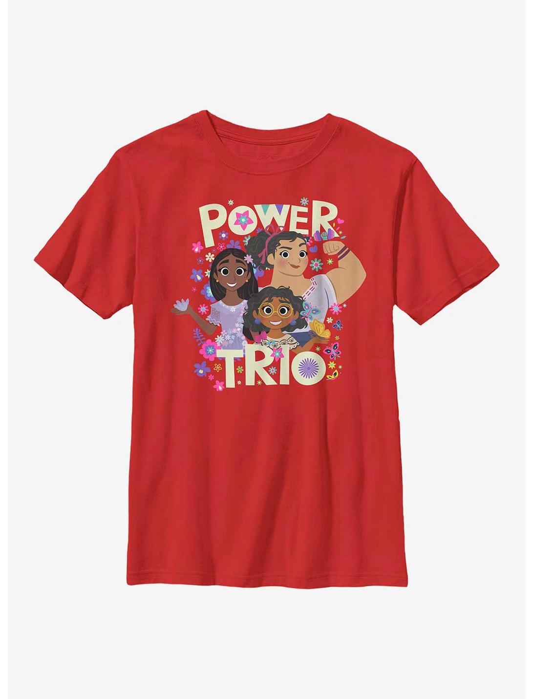 Disney Encanto Power Trio Youth T-Shirt, RED, hi-res