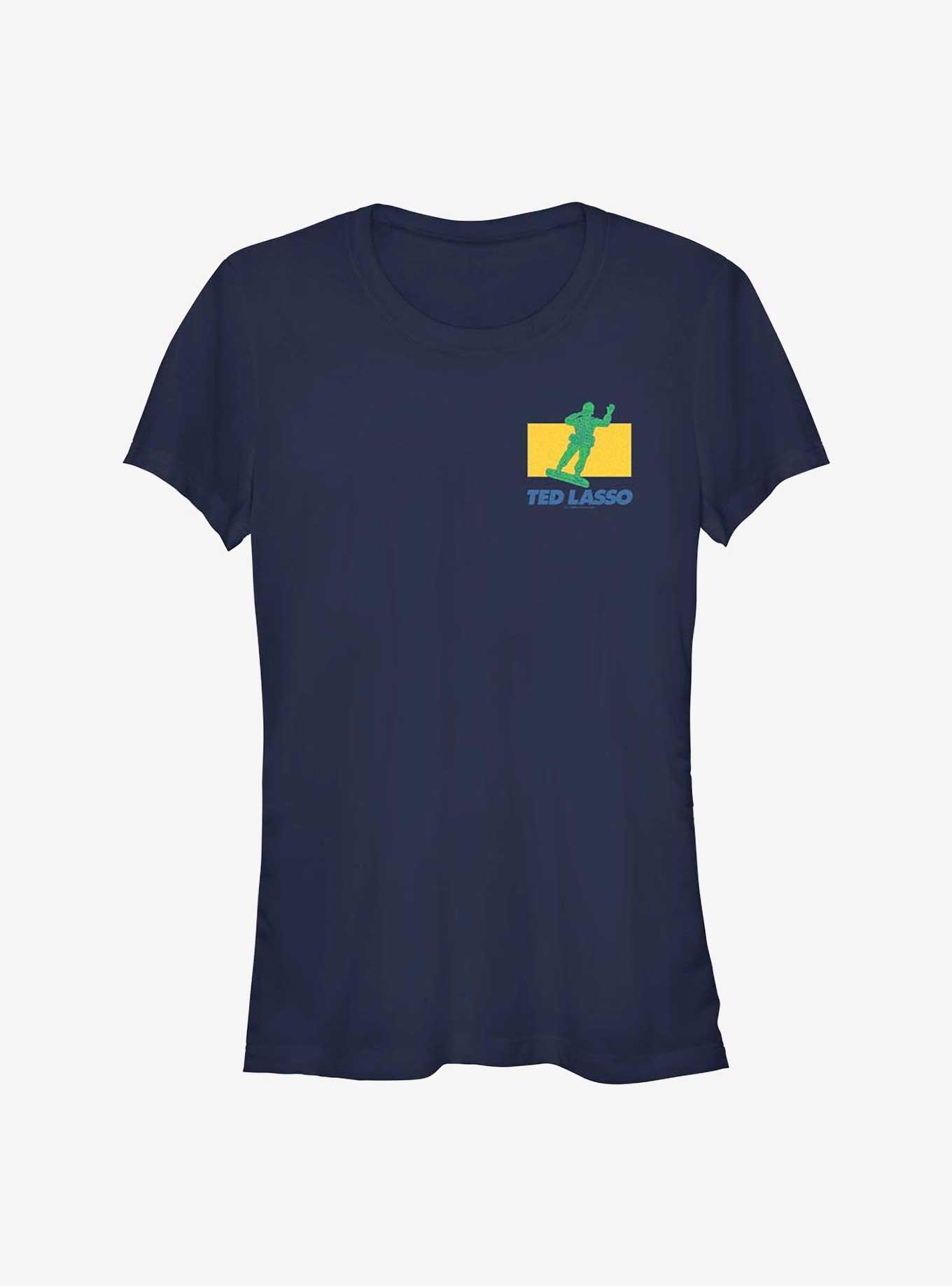 Ted Lasso Green Army Man Girls T-Shirt, NAVY, hi-res