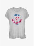 Ted Lasso Be A Goldfish Girls T-Shirt, ATH HTR, hi-res
