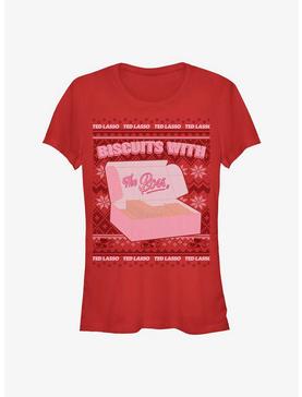 Ted Lasso Biscuits Ugly Sweater Girls T-Shirt, , hi-res