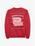 Ted Lasso Biscuits Ugly Sweater Sweatshirt, RED, hi-res