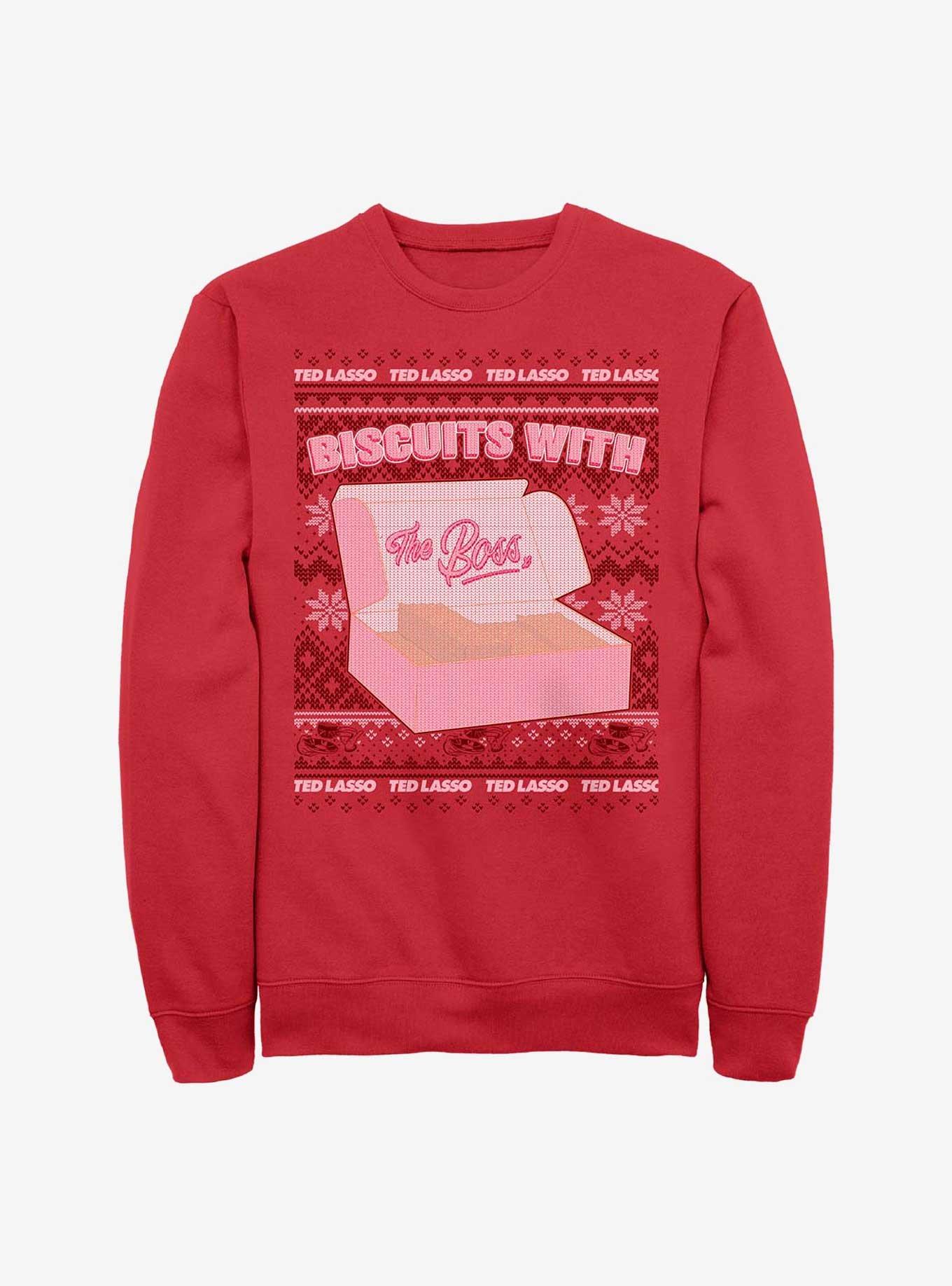 Ted Lasso Biscuits Ugly Sweater Sweatshirt, , hi-res