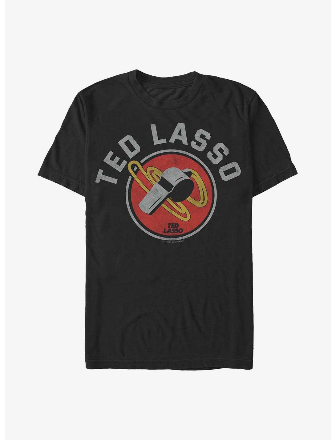Ted Lasso Coach Whistle T-Shirt, BLACK, hi-res