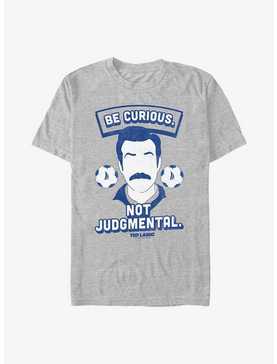 Ted Lasso Curious Not Judgmental T-Shirt, ATH HTR, hi-res
