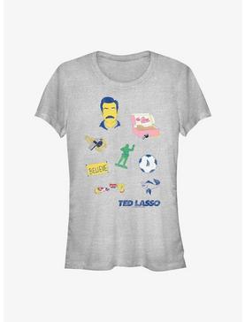 Ted Lasso Icons Girls T-Shirt, ATH HTR, hi-res