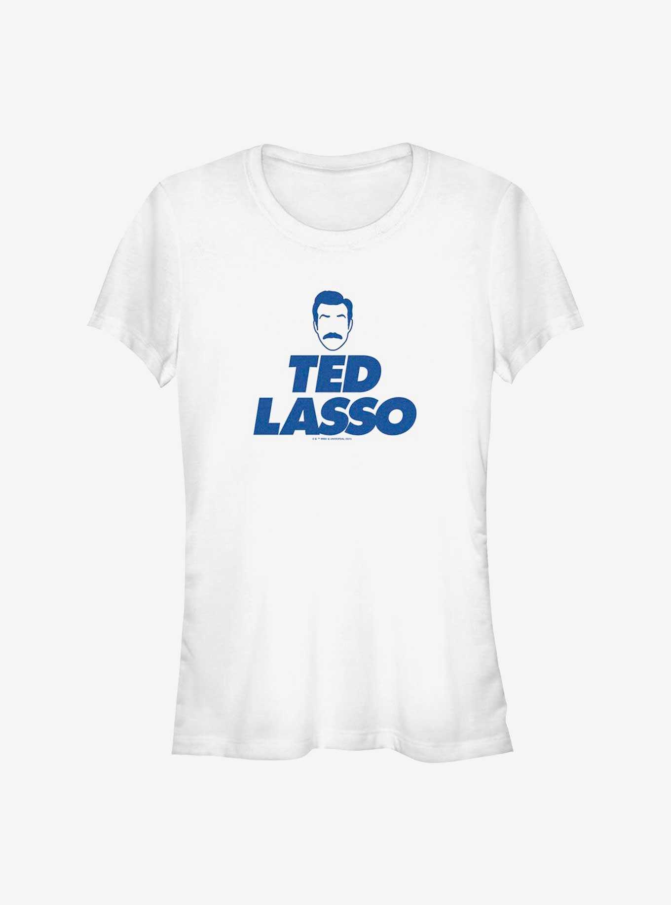 Ted Lasso Face Lockup Girls T-Shirt, , hi-res