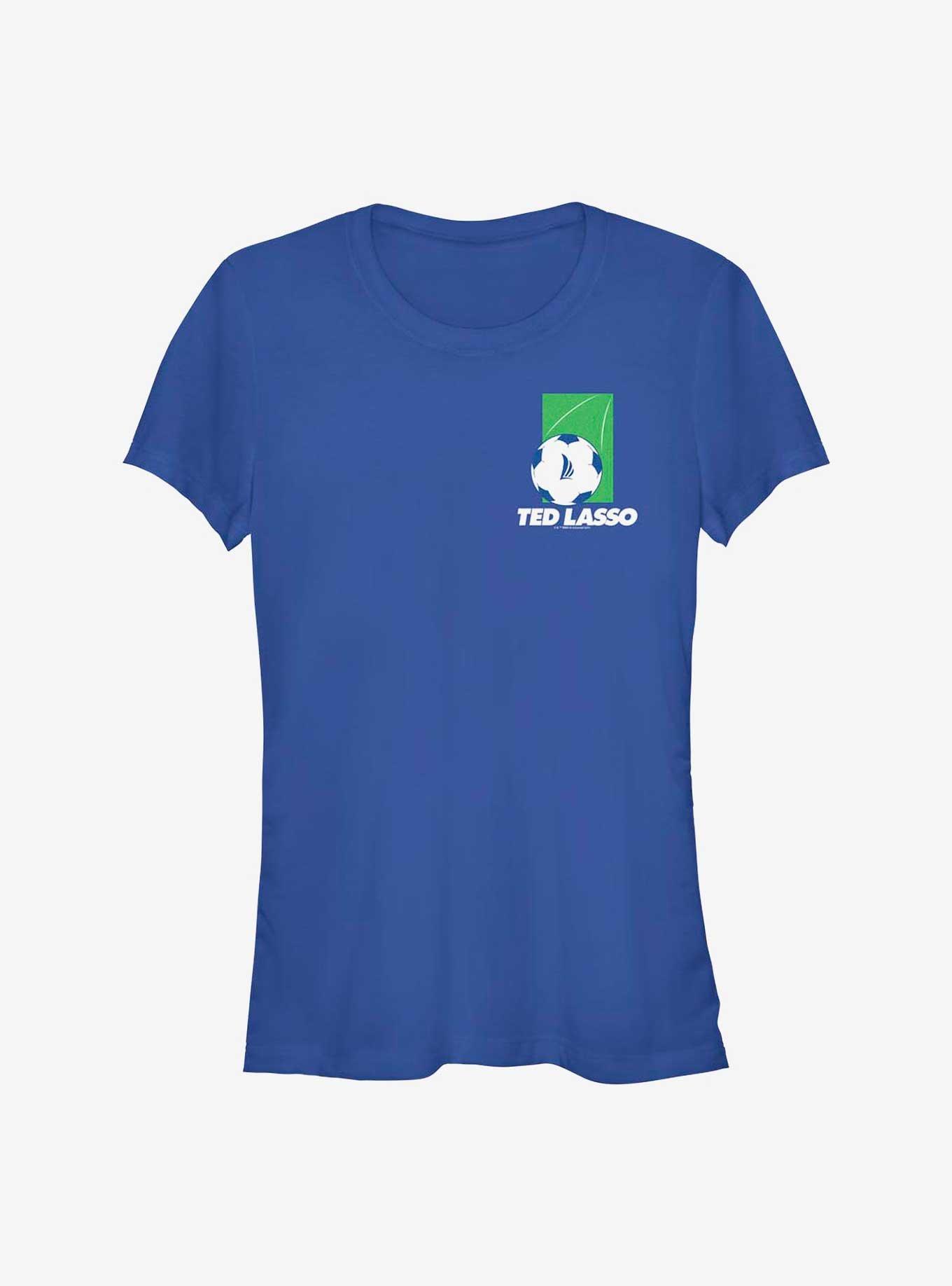 Ted Lasso Soccer Field Girls T-Shirt, ROYAL, hi-res