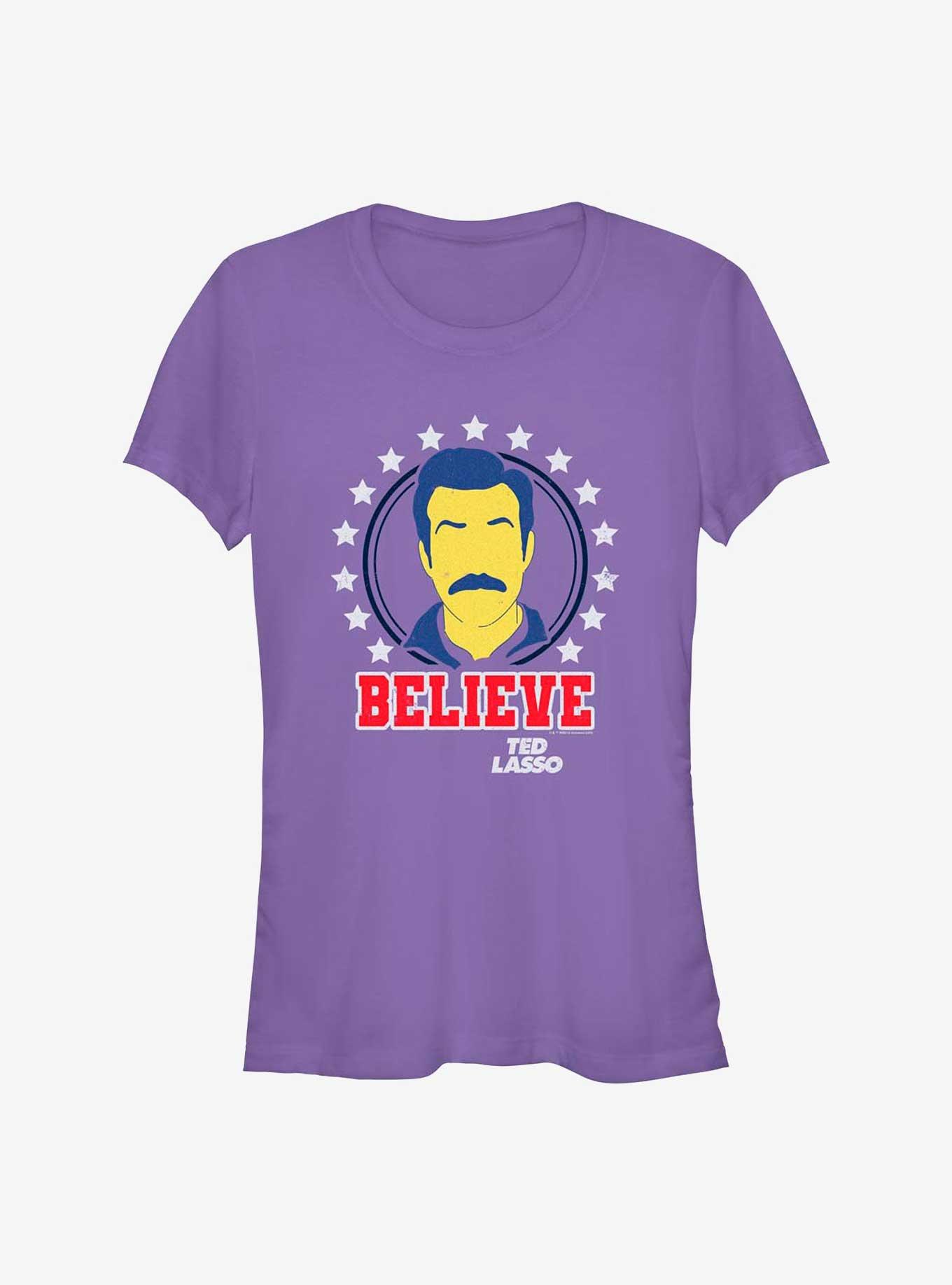 Ted Lasso Believe Stars Girls T-Shirt