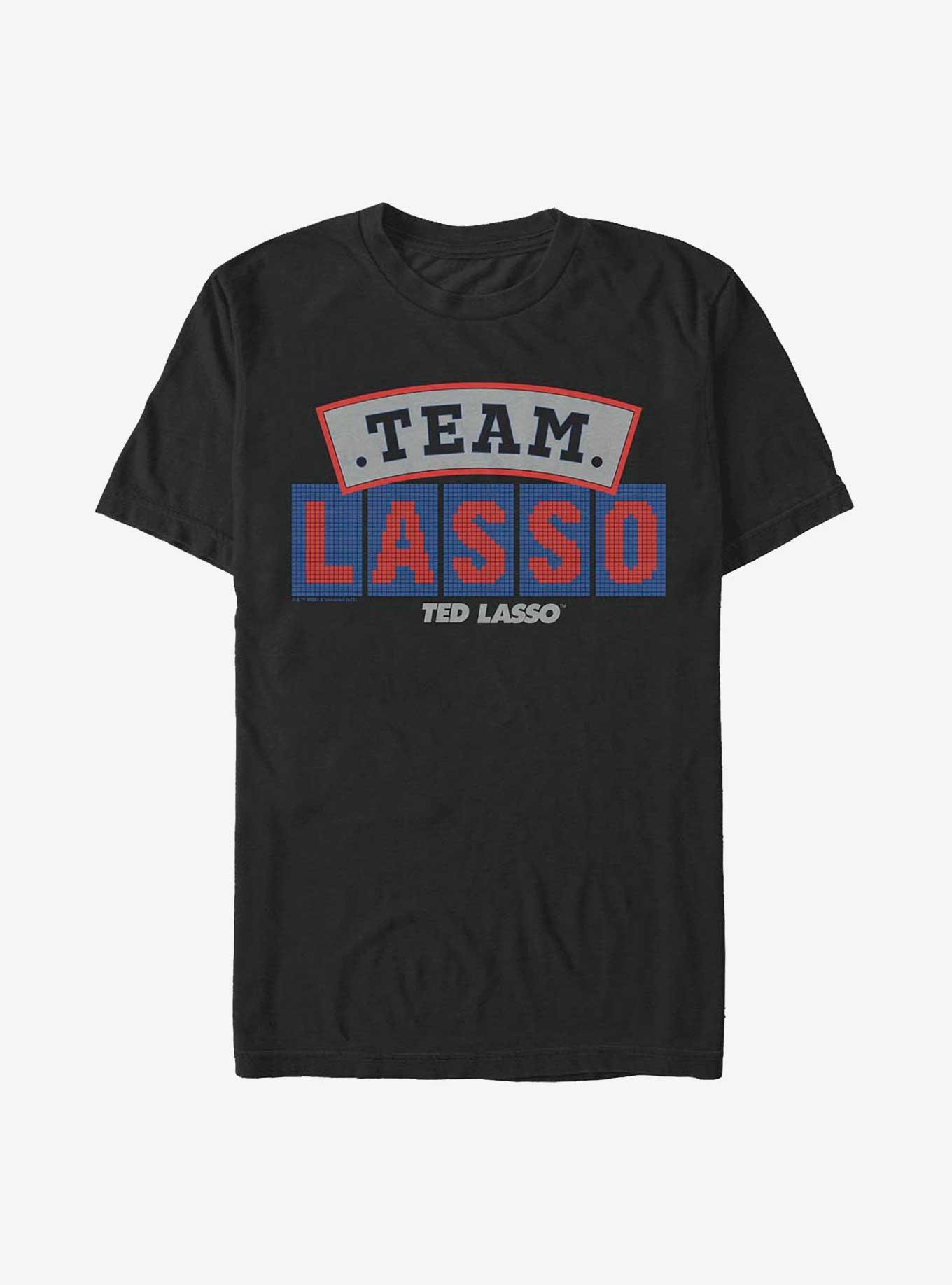 Ted Lasso Stadium Seats T-Shirt, BLACK, hi-res